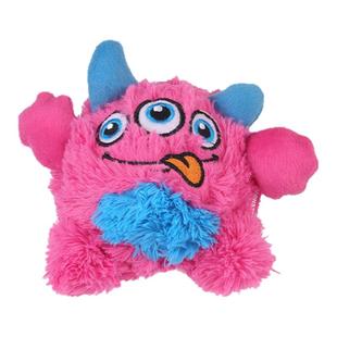 Qmonster狗狗玩具弹力球可爱毛绒玩具耐咬发声大中小型犬宠物玩具