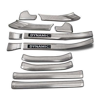 适用于路虎20-25款卫士门槛条迎宾脚踏板不锈钢110/130改装专用