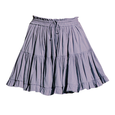 visualmood复古法式蛋糕裙女