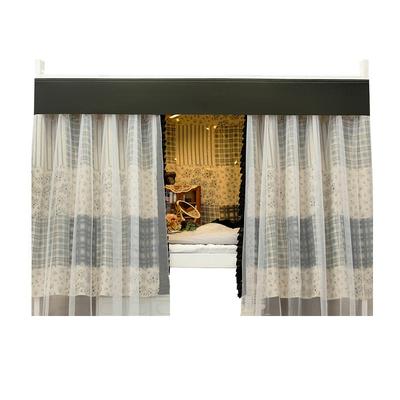 【法式床帘宿舍遮光加厚】