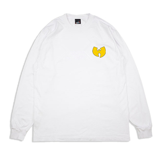 美国武当派Wu-Tang Clan骷髅图腾大码说唱HipHop街舞BBOY长袖T恤