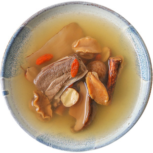 冰姨鲍鱼仔花菇南芪煲汤材料五指毛桃汤料滋补品中药材食材煮汤包