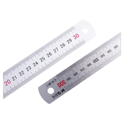 晨光直尺钢尺铝合金尺绘图工具