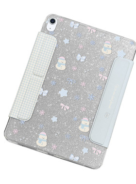 morock【星空闪】2026新款ipad11保护壳适用air8保护套mini7平板壳pro11英寸外壳air7/6/5/4Y折支撑10代笔槽