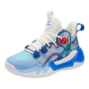 哈比熊童鞋男童篮球鞋透气网面儿童运动鞋女童跑步鞋中大童大码鞋