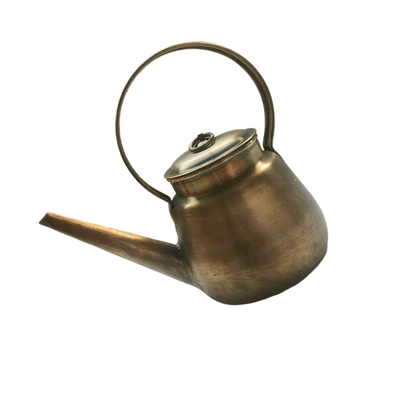 特厚复古黄铜家用商用小茶壶