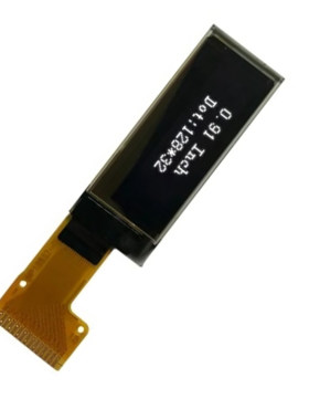 0.91寸oled显示屏128*32SSD1306