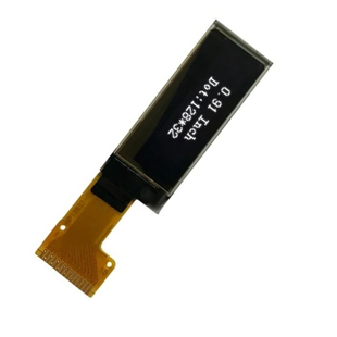 0.91寸OLED显示屏128*32oled液晶屏ssd1306 spi接口15PI N焊接式