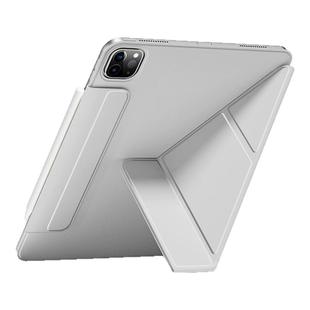 iPadair6保护壳磁吸双面夹3Y折适用苹果平板iPadair7带搭扣超薄ipadmini7保护套iPadpro11英寸防弯壳2024新款