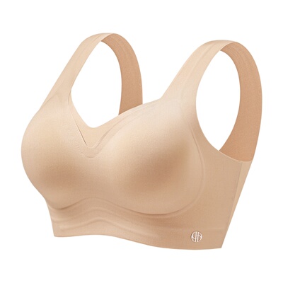 本命年大红无钢圈运动背心文胸