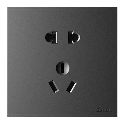 【官方店】西蒙开关插座五孔