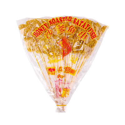 如意牌蜂蜜糖鱼味回忆沙爹鱼串