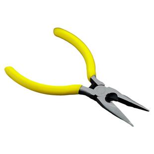 饰品剪钳工具DIY耳环耳饰耳夹手工钳子小型5寸圆嘴钳斜嘴钳尖嘴钳