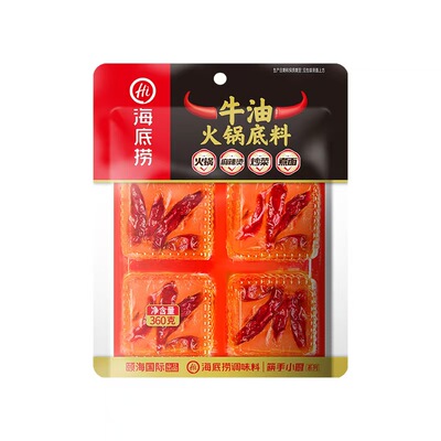 海底捞360g牛油四小块火锅底料
