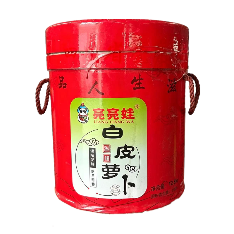 四川亮亮娃泡酸萝卜白皮酸萝卜