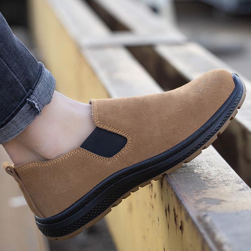 劳保鞋夏季透气电焊工实底轻便防臭软底工作鞋防砸防刺穿绝缘6KV