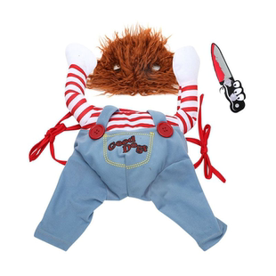 狗狗带刀搞怪衣服致命娃娃变身装泰迪柴犬柯基小中大型犬装扮服饰