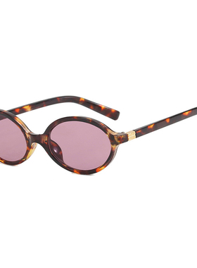 有色多巴胺豹纹墨镜女款