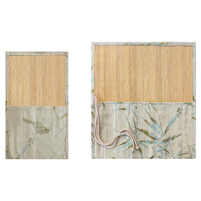 梅林笔庄国风小学生书法便携笔帘