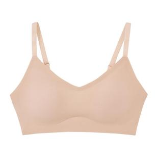 爱慕旗下乎兮背心一片式内衣女薄款无痕无钢圈大胸显小聚拢文胸