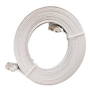 三泽六类扁线 短体水晶头8P8C 千兆纯铜高速路由器网线0.3/0.15米