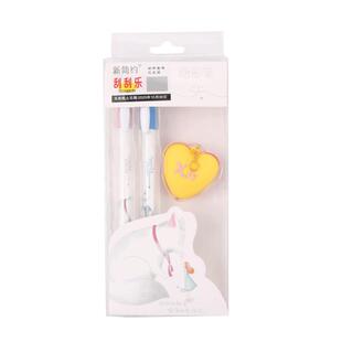 隐形写字笔隐型记号笔带led灯无色荧光标记笔学生用创意多功能 防伪魔术隐形灯中性笔 字迹隐形暗记笔