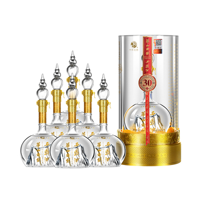 官方●华山论剑西凤酒30年45度纯粮食酒节日送礼宴请500ml*6整箱