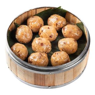 葛粉圆子安徽黄山特产葛根正宗农家手工葛粉丸子徽菜食材加热即食