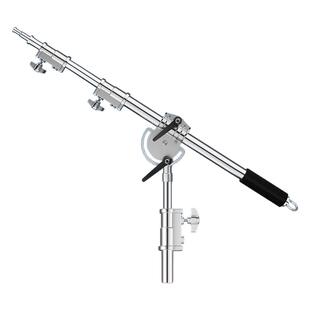 【顺丰包邮】神牛魔术腿C型架加粗横杆 闪光灯不锈钢横臂顶灯架斜臂支架影室灯灯架配件摄影支架悬臂架