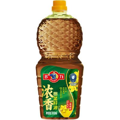 【张若昀同款】多力菁选菜籽油5.2L物理压榨家用食用油