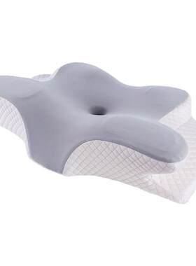 3D蝴蝶记忆棉护颈枕慢回弹透气