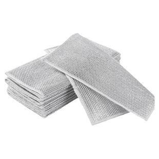 美丽雅仿钢丝洗碗布不易粘油钢丝抹布厨房专用双面清洁刷锅碗神器