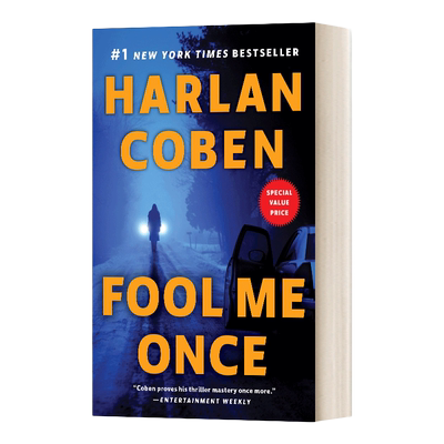 英文原版小说 Fool Me Once 亡者归来 Harlan Coben哈兰·科本 英文版 进口英语原版书籍