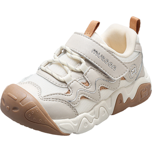 牧童童鞋春秋透气儿童运动鞋男童轻便减震登山户外鞋子女童休闲鞋