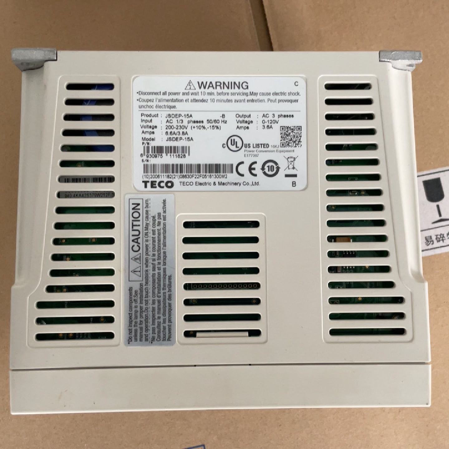 议价东伺服驱动器JSDEP-15A   电机JSMA-SC04适用图片