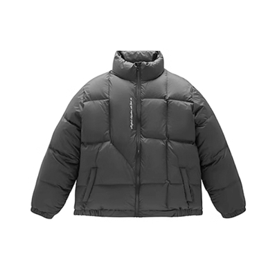 太平鸟男装面包服男24年冬季保暖防寒服立领羽绒服外套BAACE4136