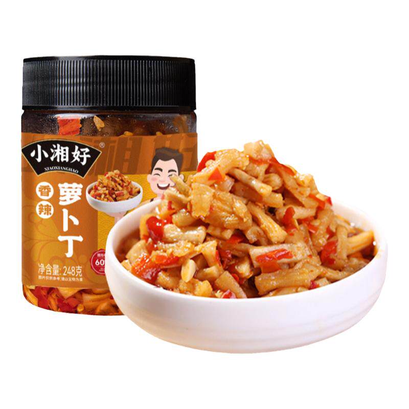 香辣萝卜干下饭菜腌制咸菜罗卜丁