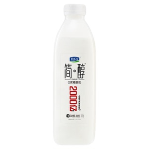 陈飞宇代言】君乐宝简醇0添加蔗糖酸奶1kg*1桶风味酸牛奶低温酸奶