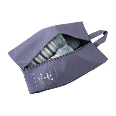 防水折叠手提鞋子收纳袋旅行便携收纳鞋包行李箱运动拖鞋袋整