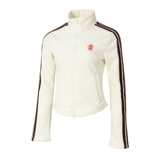 阿迪达斯灯芯绒外套女2026马年新年款新款运动休闲修身夹克KG3456