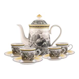 德国villeroyboch唯宝奥顿庄园下午茶茶水杯咖啡杯碟茶具礼盒套装