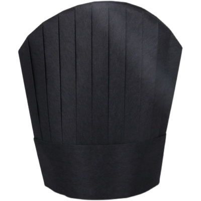 一次性厨师帽无纺布高帽子中帽低