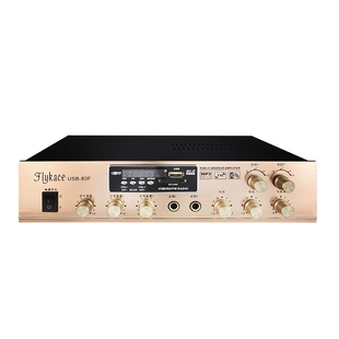 50W家用定阻定压功放机MP3店铺背景音乐功放吸顶音响喇叭功放 USB