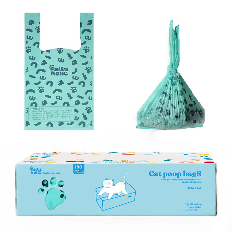 猫屎垃圾袋除臭铲猫砂袋宠物狗狗拾便袋猫咪铲屎捡屎袋便便袋背心