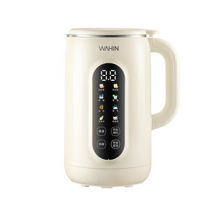 美的华凌豆浆机316L不锈钢新款家用全自动免洗加热煮直打小型破壁