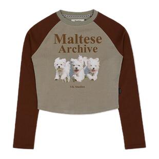 WAIKEIYKSTUDIOS韩国男女春季时尚流行马耳他长袖T恤MUSINSA