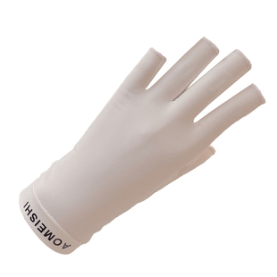 半指防晒手套女夏季薄款防紫外线开车骑行露指尖漏弹力美甲防晒黑