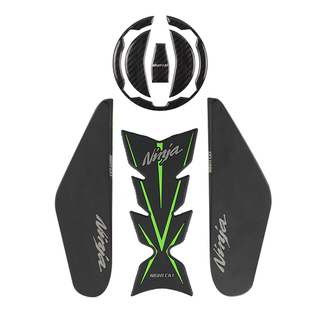 适用川崎忍者ninja400/500改装摩托车贴油箱贴防滑鱼骨贴车贴ZX4R