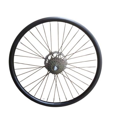 山地自行车铝合金车圈双层刀圈轮组配件20/22/24/26寸车轮前后轮