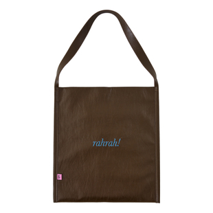 DirtySix “rahrah!”袋袋 5色 撞色绣线 原创大容量软皮托特包